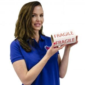 Fragile Label Roll